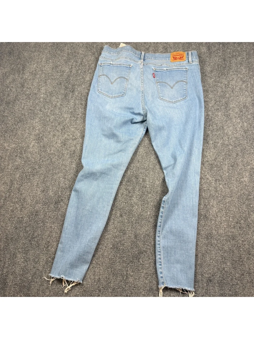 Levi's 710 Super Skinny Light Wash Jeans Size 33
